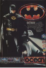 Batman - Advertisement Flyer - Front Image