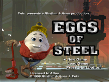 Eggs of Steel: Charlie's Eggcellent Adventure - Screenshot - Game Title Image