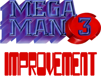 Mega Man 3 Improvement - Clear Logo Image