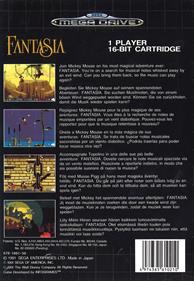 Fantasia - Box - Back Image