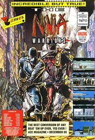 The Ninja Warriors - Advertisement Flyer - Front Image