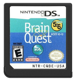 Brain Quest: Grades 5 & 6 - Fanart - Cart - Front Image