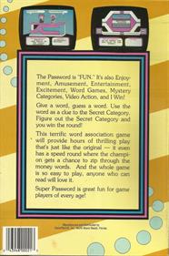 Super Password - Box - Back Image