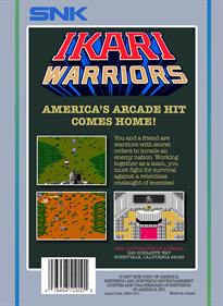 Ikari Warriors - Box - Back - Reconstructed