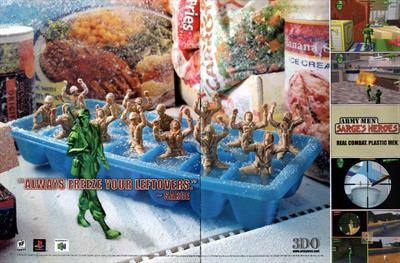 Army Men: Sarge's Heroes - Advertisement Flyer - Front Image