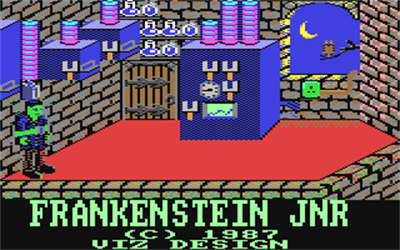 Frankenstein Jnr. - Screenshot - Game Title Image