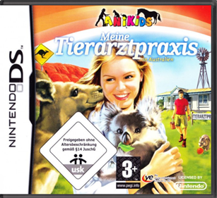 Paws & Claws: Pet Vet: Australian Adventures - Box - Front - Reconstructed Image