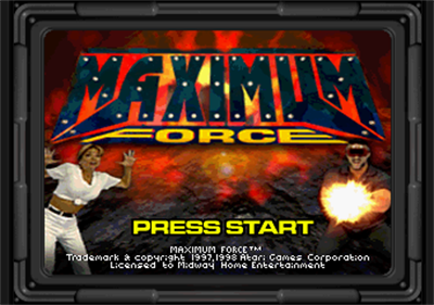 Maximum Force - Screenshot - Game Title Image