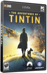 The Adventures of Tintin: The Game - Box - 3D Image