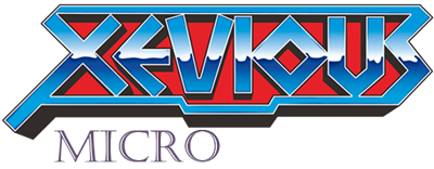 The Micro Xevious - Clear Logo Image