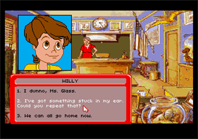 The Adventures of Willy Beamish - Screenshot - Gameplay Image