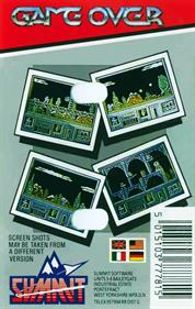 Game Over - Box - Back Image