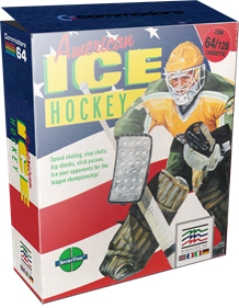 Superstar Ice Hockey - Box - 3D Image
