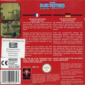 The Blues Brothers: Jukebox Adventure - Box - Back Image