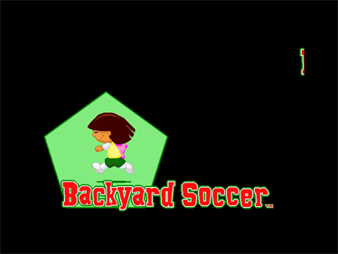 Backyard Soccer - Screenshot - Game Title Image