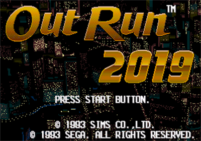 OutRun 2019 - Screenshot - Game Title Image