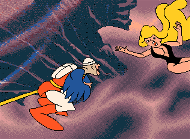 Dragon's Lair II: Time Warp - Screenshot - Gameplay Image