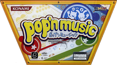 Pop'n Music - Arcade - Marquee Image