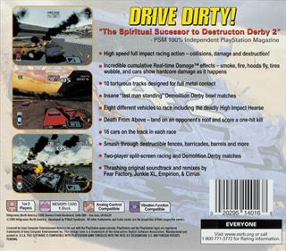 Demolition Racer - Box - Back Image