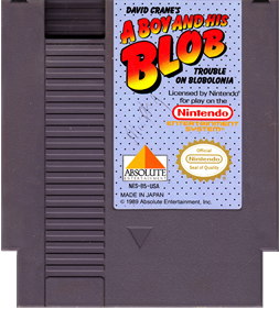 A Boy and His Blob: Trouble on Blobolonia - Cart - Front Image