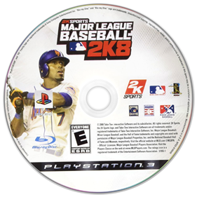 Major League Baseball 2K8 - Disc Image