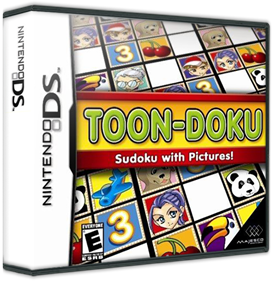 Toon-Doku: Sudoku with Pictures! - Box - 3D Image