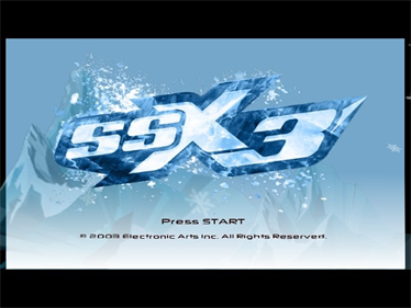 SSX 3 - Screenshot - Game Title Image