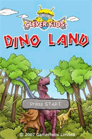 Clever Kids: Dino Land - Screenshot - Game Title Image
