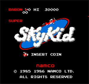 Vs. Super SkyKid - Screenshot - Game Title Image