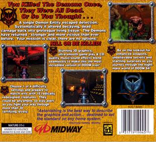 Doom 64 EX - Box - Back Image