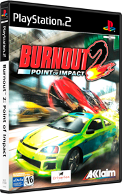 Burnout 2: Point of Impact - Box - 3D Image