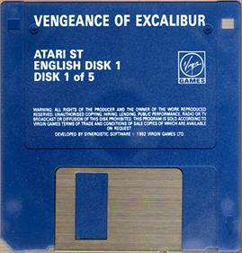 Vengeance of Excalibur - Disc Image