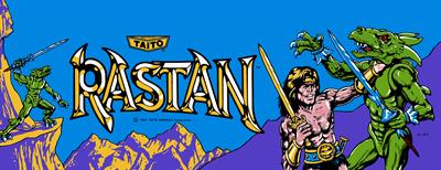Rastan - Arcade - Marquee Image