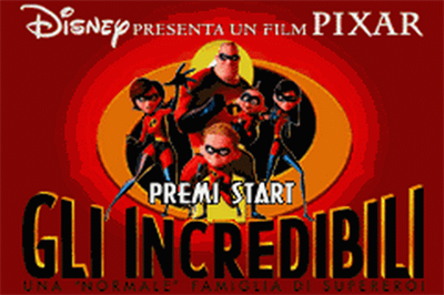 The Incredibles - Screenshot - Game Title Image