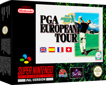 PGA European Tour - Box - 3D Image