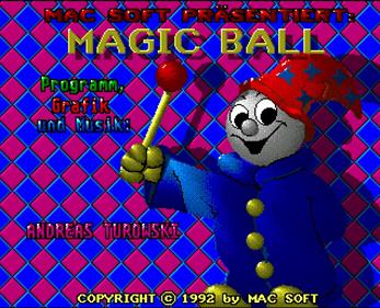 Magic Ball (Mac Soft) - Screenshot - Game Title Image