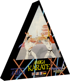 Amiga Karate - Box - 3D Image