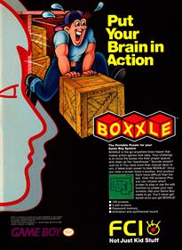 Boxxle - Advertisement Flyer - Front Image