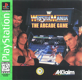 WWF WrestleMania: The Arcade Game - Box - Front Image