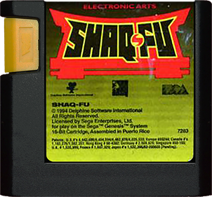 Shaq-Fu - Cart - Front Image