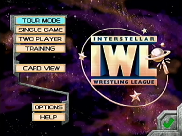 IWL: Interstellar Wrestling League - Screenshot - Game Title Image