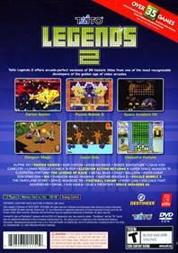 Taito Legends 2 - Box - Back Image