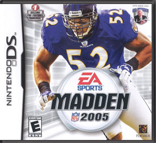 Madden NFL 2005 - Box - Front - Reconstructed Image