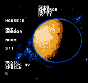 Sand Emperor - Screenshot - Game Title Image