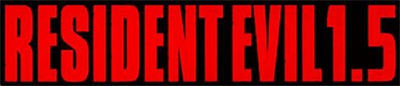 Resident Evil 1.5 - Clear Logo Image