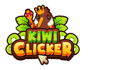 Kiwi Clicker - Juiced Up - Clear Logo Image