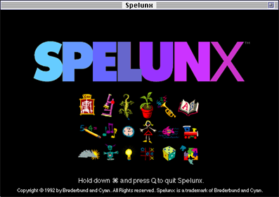 Spelunx and the Caves of Mr. Seudo - Screenshot - Game Title Image