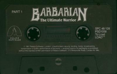 Barbarian: The Ultimate Warrior - Cart - Front Image