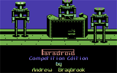 Paradroid: Competition Edition - Screenshot - Game Title Image