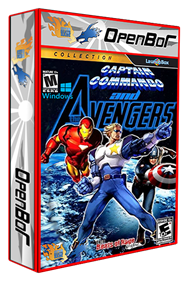 Captain Commando and the Avengers - Box - 3D Image